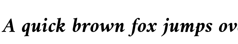 Preview of Amiri Bold Italic font