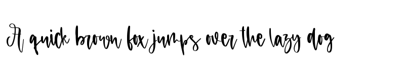 Preview of Amiya Personal Use Only Regular font