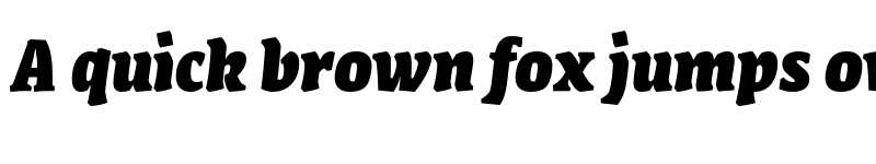 Preview of Amman Serif Pro Extrabold Italic font