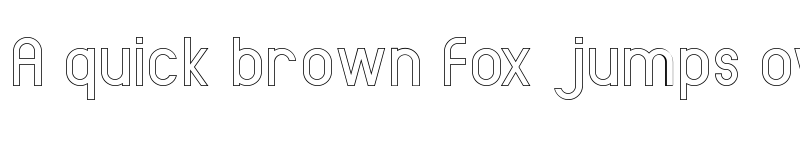 Preview of AMORICA SANS DEMO Stroke font