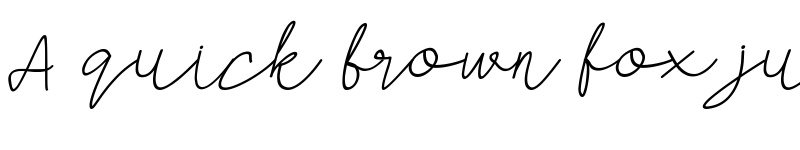 Preview of AMORICA SCRIPT DEMO Italic font