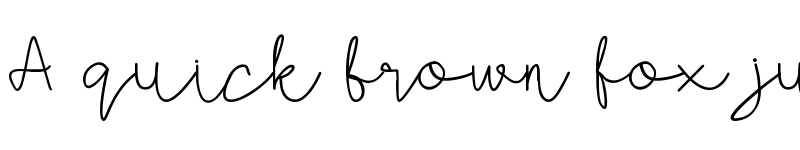 Preview of AMORICA SCRIPT DEMO Regular font