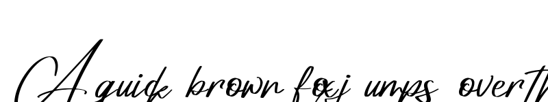 Preview of Amorillan Orgendam Regular font