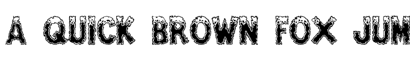 Preview of Amped For Evil Regular font