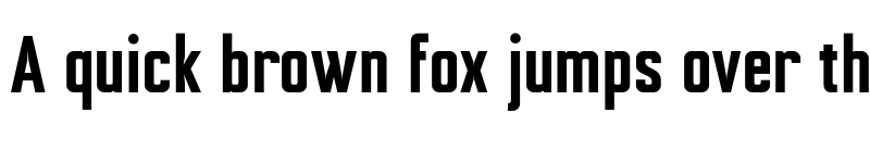 Preview of Ampero Bold font