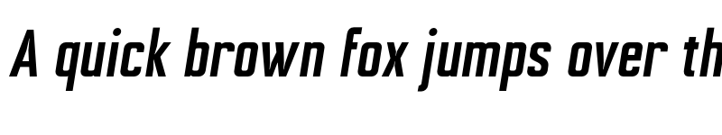 Preview of Ampero SemiBold Italic font