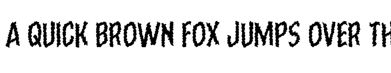 Preview of Ampire Warped Regular font