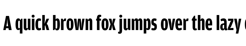 Preview of Amplitude Compressed Bold font