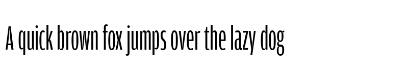 Preview of Amplitude Extra Compressed Book font