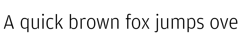 Preview of Amplitude Light font