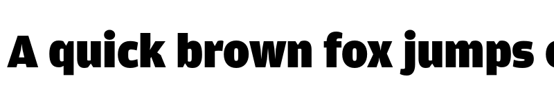 Preview of Amplitude Ultra font