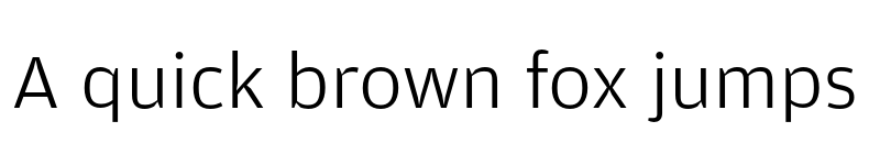 Preview of Amplitude Wide Light font