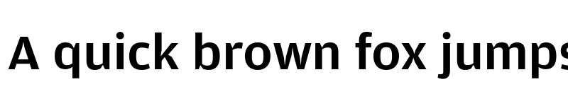 Preview of Amplitude Wide Medium font