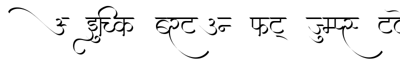 Preview of AMS Kashi Regular font