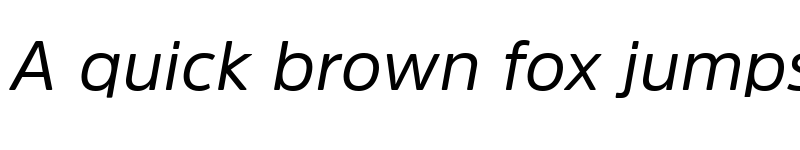 Preview of AmsiPro-Italic ? font