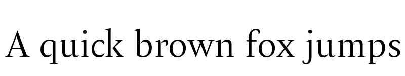 Preview of Amster Light font