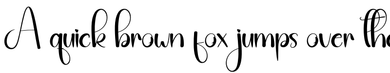 Preview of Amster Night Regular font