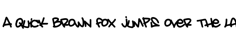 Preview of Amsterdam Graffiti Regular font