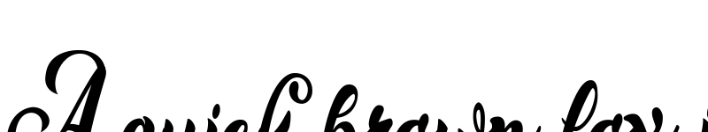 Preview of Amsterdam Regular font