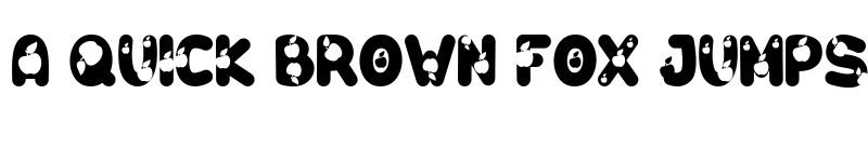 Preview of An Apple Regular font