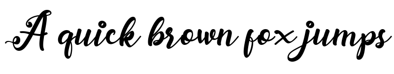 Preview of anadya Personal Use Only Regular font