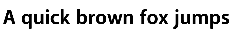 Preview of Anago-Bold ? font