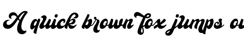 Preview of Analog Script PERSONAL USE Personal font