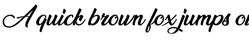 Preview of Ananda Black Personal Use Regular font