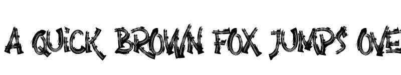 Preview of Anarchy Brothers Regular font