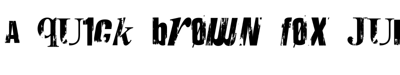 Preview of Anarchy Regular font