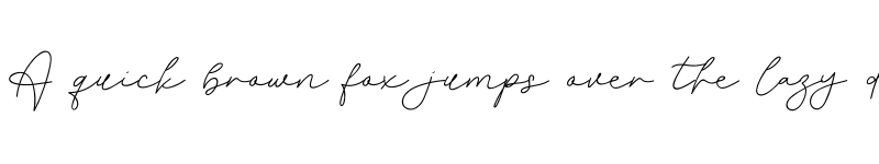 Preview of Anastacia Regular font