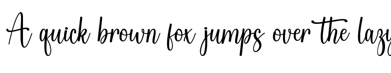 Preview of Anastasia Regular font