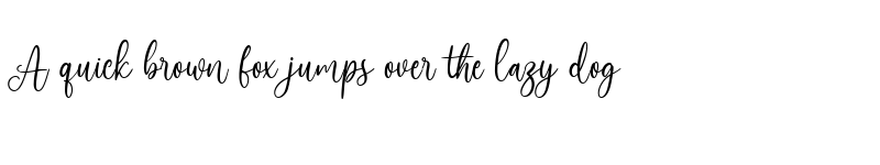 Preview of Anathelya Regular font