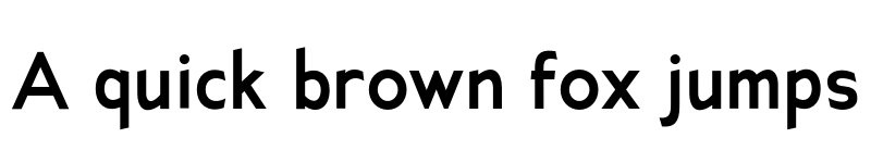 Preview of Ancillary Bold font