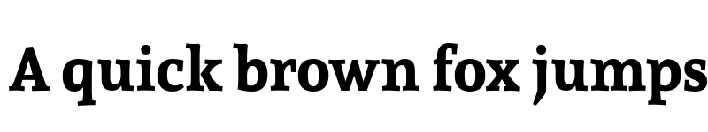 Preview of Andada Bold font