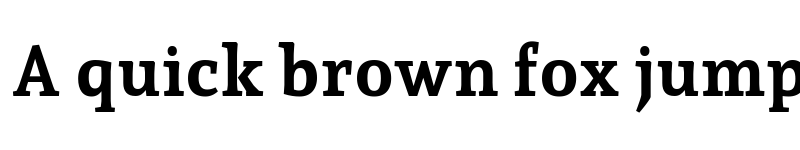 Preview of Andada Pro ExtraBold font