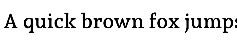 Preview of Andada Pro SemiBold font