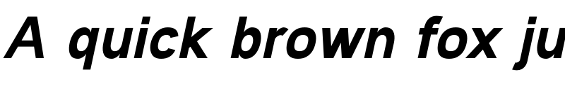 Preview of Andala Bold Italic font