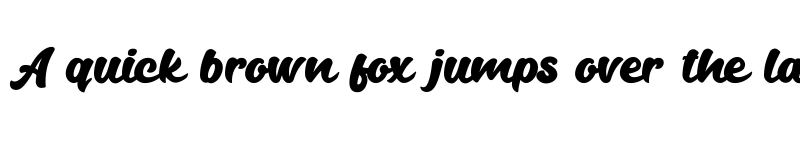 Preview of Andala Script Regular font