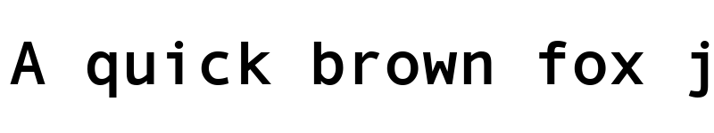 Preview of Andale$MonoW01-Bold Regular font