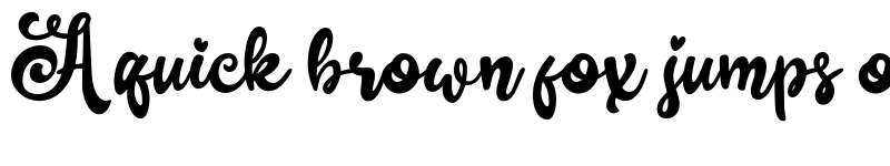 Preview of Andari Regular font