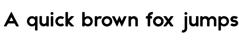 Preview of Andea Rounded font