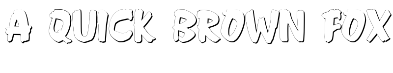 Preview of Anderson Fireball XL5 Shadow SUPERANDERSON font