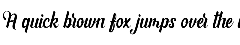 Preview of Andhyta Regular font