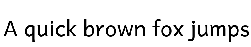 Preview of Andika Basic Regular font