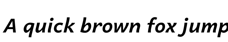 Preview of Andika New Basic Bold Italic font