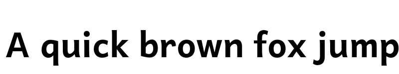 Preview of Andika New Basic Bold font