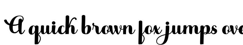 Preview of Andmesh Regular font