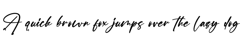 Preview of Andolamtte Regular font