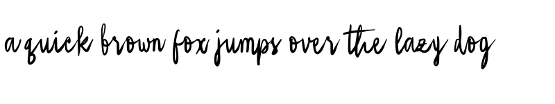 Preview of Andre and Stephanie Regular font